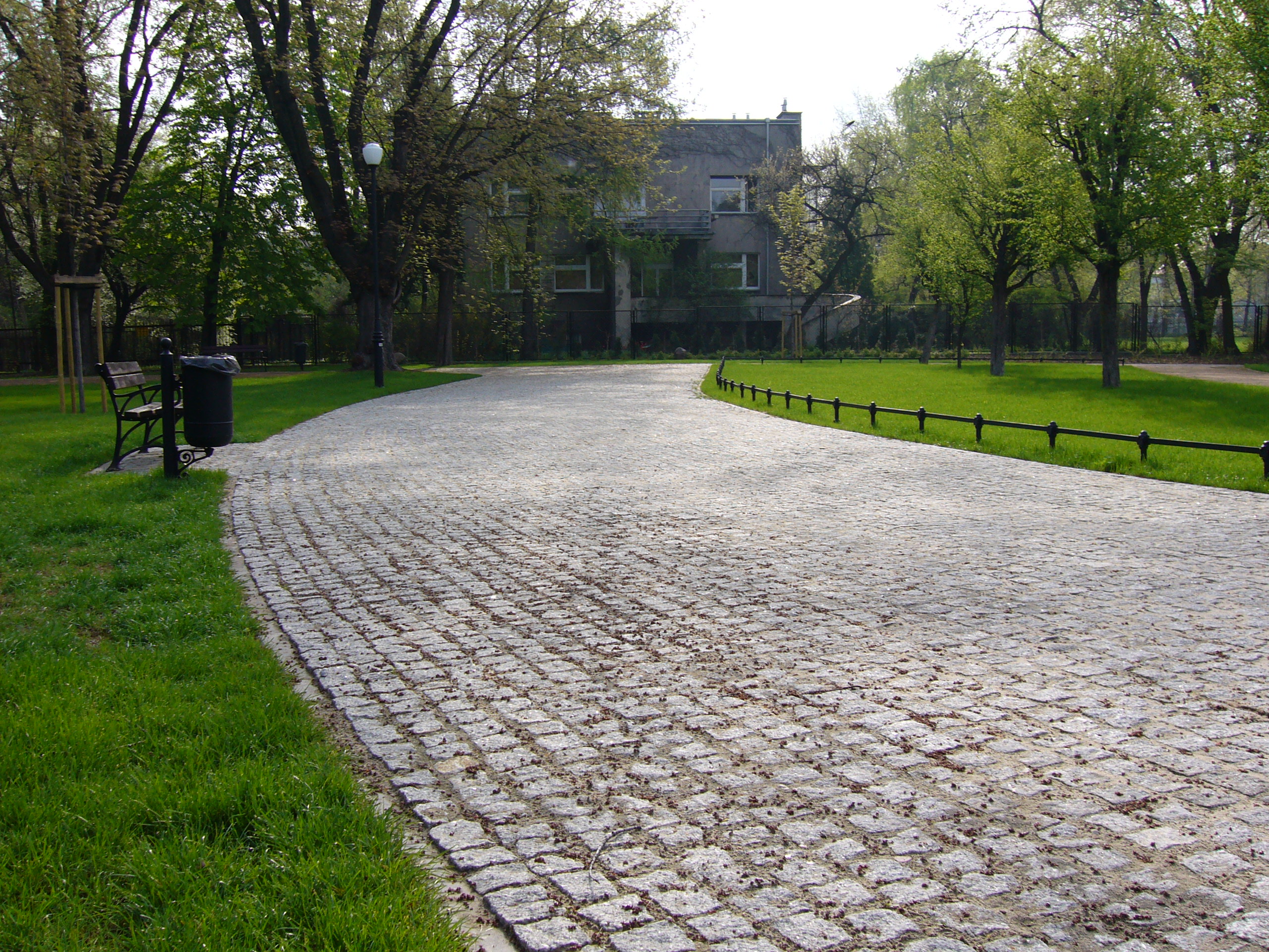 Park Żeromskiego — realizacja Geobruk